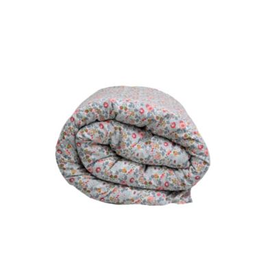  Liberty Fabric Betsy Grey Print Duvet Set, Twin