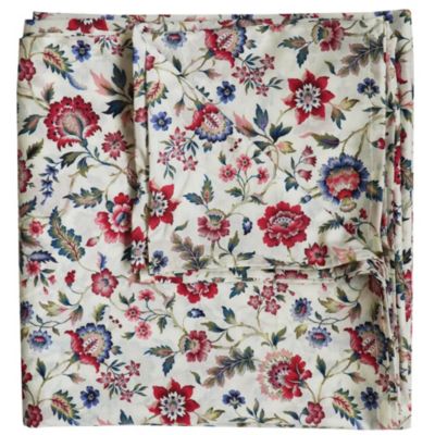 Liberty Fabric Eva Belle Print Flat Top Sheet, Queen