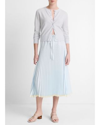 Tipped Half Moon Cardigan