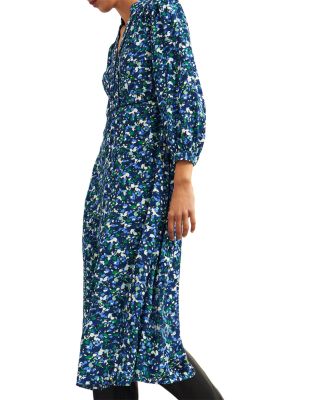 Iris Printed Midi Dress