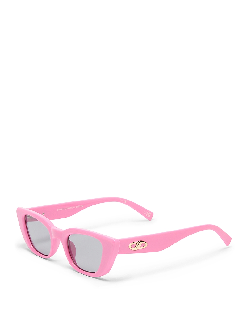 Le Specs Dream Lover Cat Eye Sunglasses, 50mm In Pink
