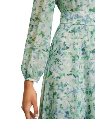 ★Hobbs London Thea フローラルｘセルフタイ 上質マキシ★ HOBBS LONDON Thea Maxi Dress | Bloomingdale's