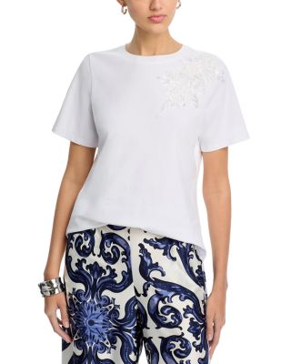 Gracia - Sequinned Appliqu&eacute; Tee