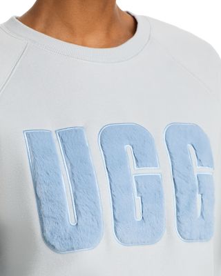 ☆新品タグ付☆ UGG Madeline Fuzzy Logo Crewneck Madeline Fuzzy Logo Crewneck | UGG