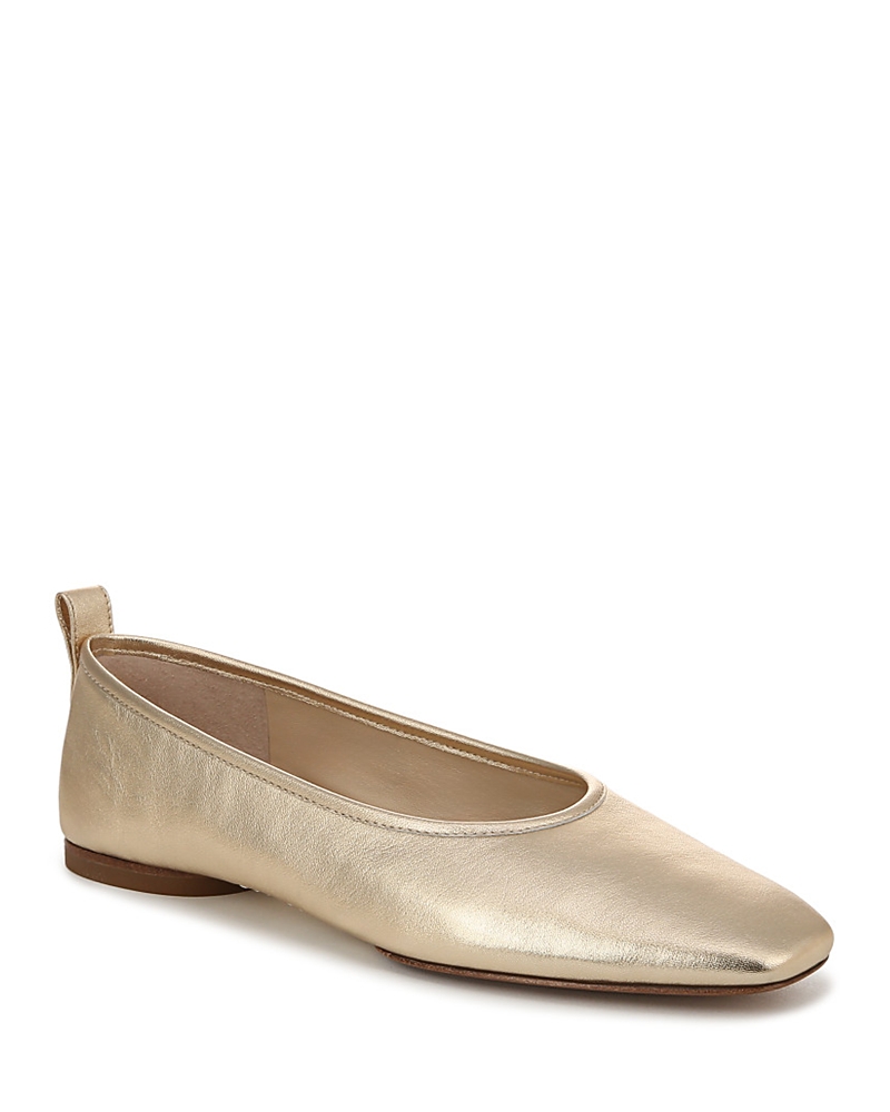 Vince Vivian Ballet Flat In Champagne