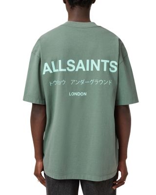 ALLSAINTS - Underground Organic Cotton Logo Graphic Tee