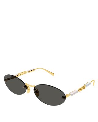 Fashion Show Oval Sunglasses, 62mm
