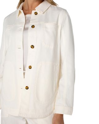 Button Front Shirt Jacket