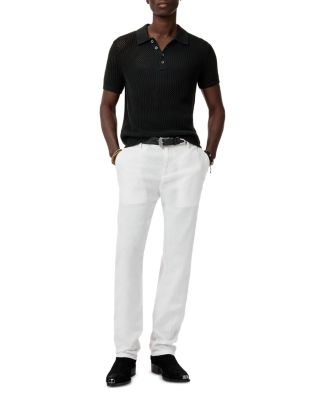Tapia Wool and Linen Polo Shirt