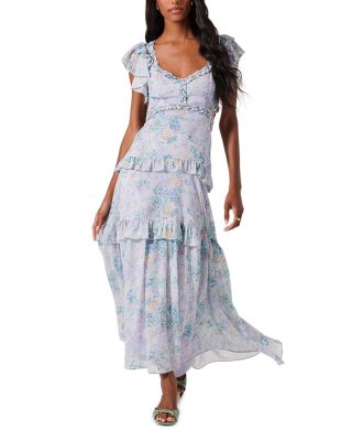 Mable Ruffled Maxi Dress