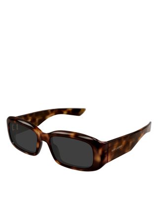 SAINT LAURENT - Rectangle Sunglasses, 55mm