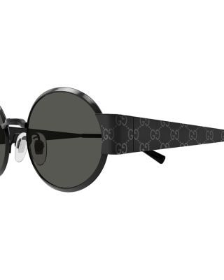 Guccissima Oval Sunglasses, 51mm