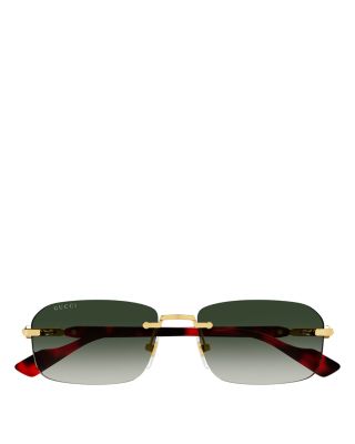 125th St Rectangle Sunglasses, 56mm