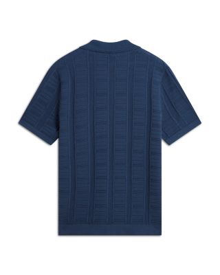 Ruzza Open Collar Polo Sweater