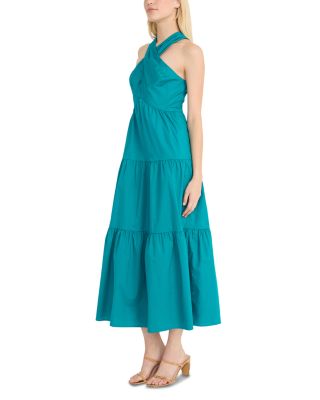 Halter Tiered Maxi Dress