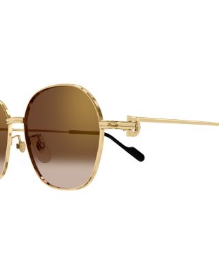 Premiere De Cartier Square Sunglasses, 56mm