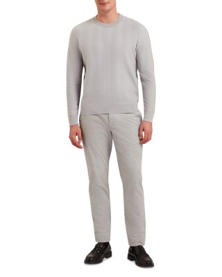 Jamals Textured Crewneck Sweater