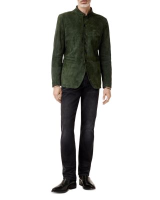 Varick Suede Slim Fit Jacket
