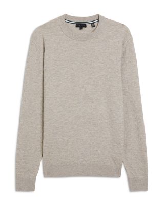 Textured Stitch Crewneck Sweater