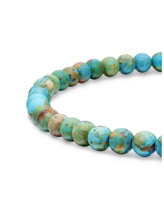 Men's Spiritual Beads Bracelet with Turquoise