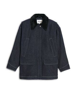 Clive Raw Denim Workwear Jacket