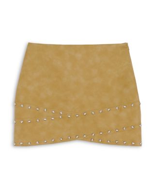 Bullet Raw Denim Crossover Skirt