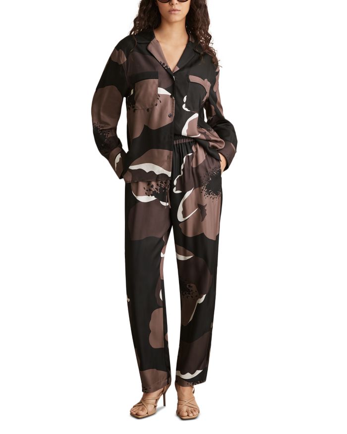Lottie Printed Wide Leg Pants