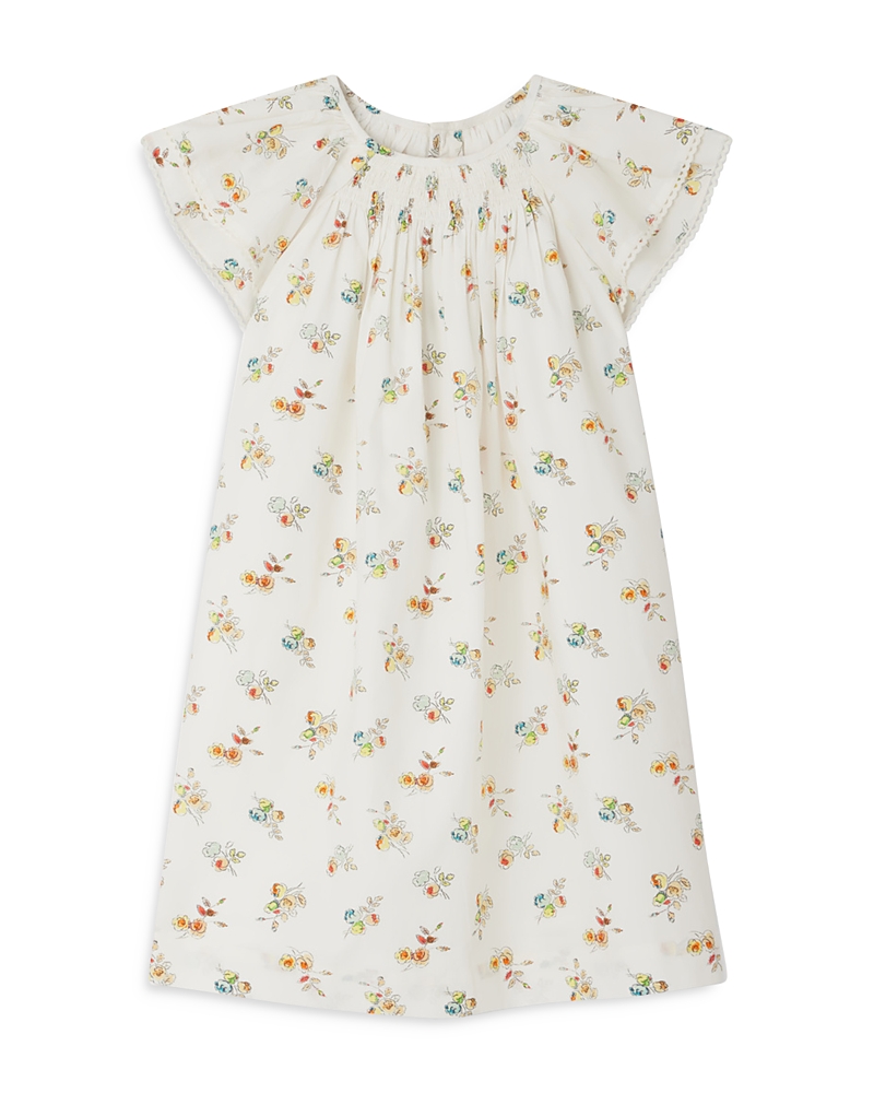 Bonpoint Salome Dress In Fl Jaune C