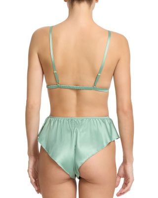 Satin Sleep Bralette & Satin Sleep Flutter Tanga