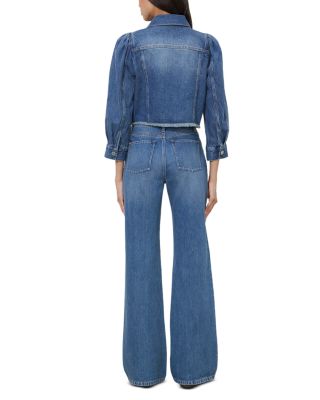 Lana Puff Sleeve Denim Jacket