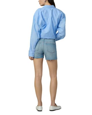 The Ozzie High Rise Jean Shorts in Accolade