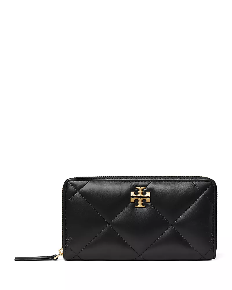 Tory Burch Kira Diamond Quilt Zip Continental Wallet