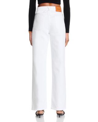 High Rise Jeans in White