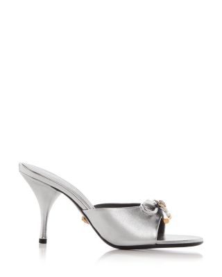 Women&#39;s Opera Bow 85mm Patent Mules