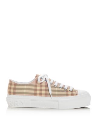 Women's Check Platform Sneakers