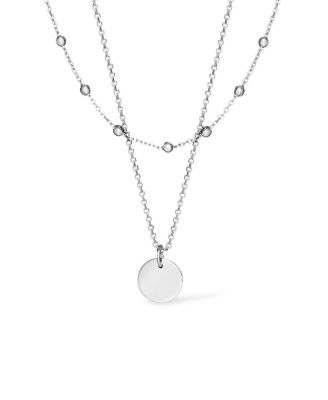 Ana Luisa - Willow Silver Coin Necklace Set