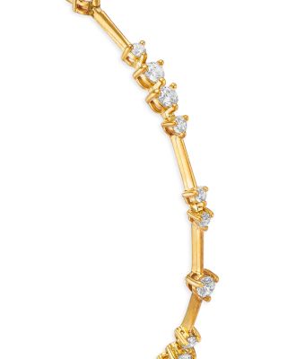 Diamond Bracelet in 14K Yellow Gold, 1.50 tcw