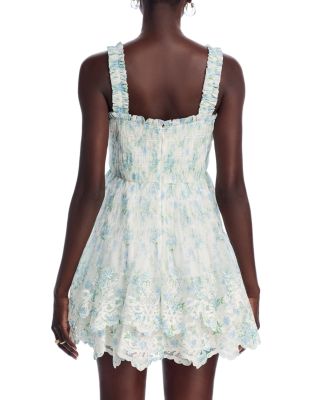 Flutter Trim Mini Dress - Exclusive