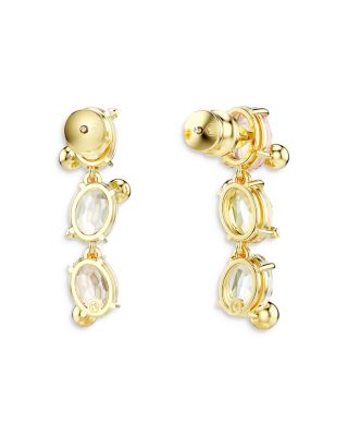 Gema Multicolor Crystal Asymmetrical Drop Earrings