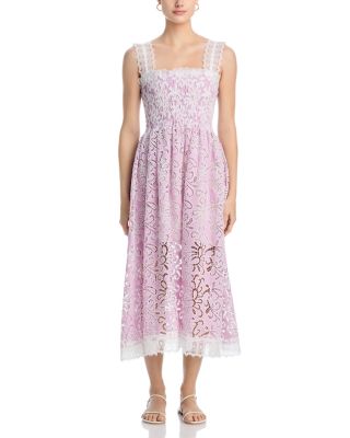 Palmetto Embroidered Dress