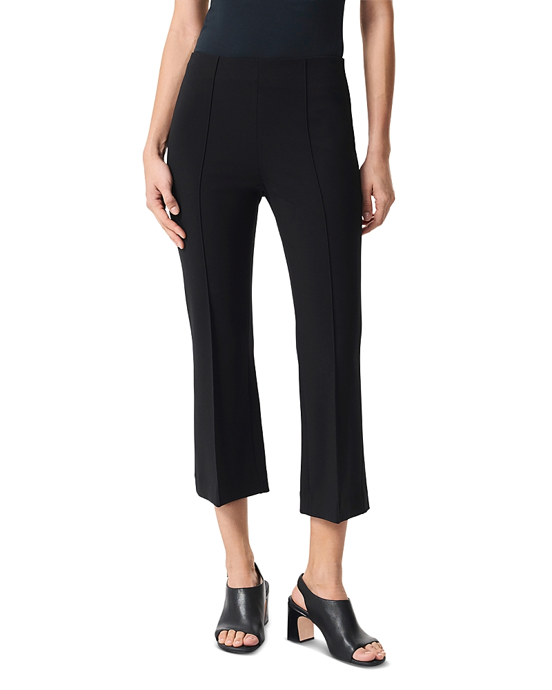 Rag & Bone Lily High Waist Bootcut Ponte Pants In Black