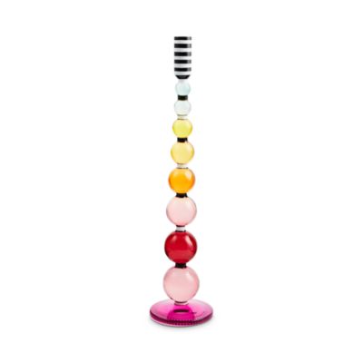 MacKenzie-Childs - Fairy Tale Large Glass Candlestick