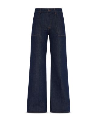 Lotta High Rise Jeans in Blueberry