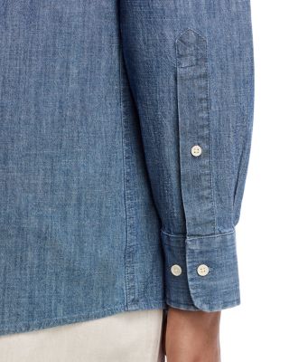 Tamworth Chambray Cotton Stretch Sport Shirt