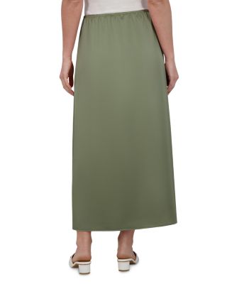 Satin A Line Skirt