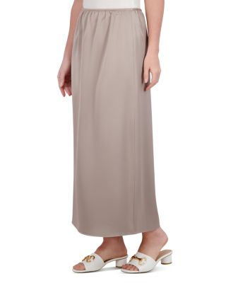 Satin A Line Skirt