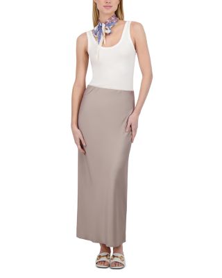 Satin Slip Skirt