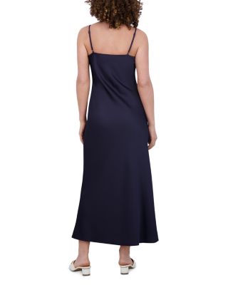 Satin Straight Slip Dress