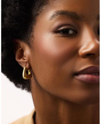 Colene Chunky Gold Hoop Earrings