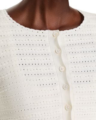 Rogan Crewneck Cardigan Sweater